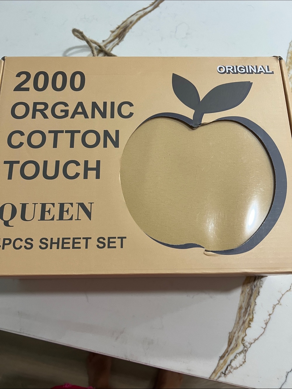 Organic Cotton Touch Queen Sheet Set -
